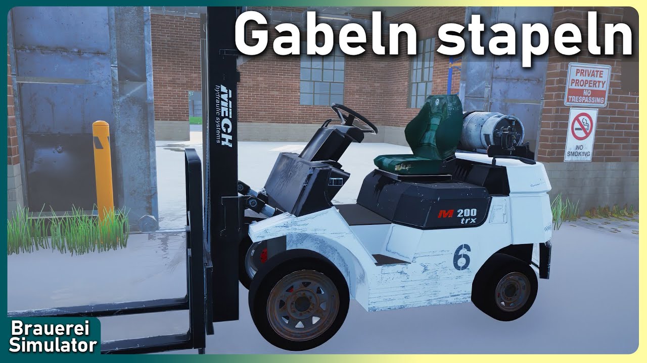 Sim Stapler Program Brauerei Sim 🏭 VORSICHT, ich fahre STAPLER! | Beer Factory deutsch ...