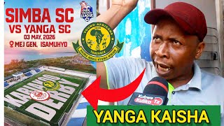 MAXI SIMBA AFICHUA SIRI DERBY KUPELEKWA BUNJU UWANJA WA JESHI MEJ ISAMUHYO