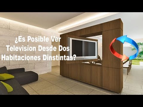bañera rumor inferencia Como Mirar Television Desde Dos Habitaciones Distintas? | Soporte Giratorio  Tv Curvo Samsung - YouTube