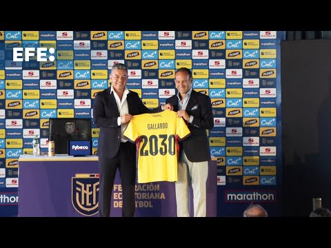 Gallardo takes the helm of Ecuador hoping to achieve "a leap in quality"