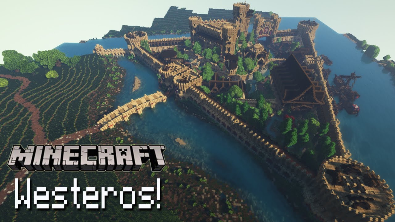 Minecraft Westeros Riverrun Youtube