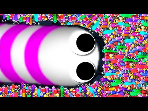 Slither.io - Minhoca Imortal - Vídeo épico TOP 1 