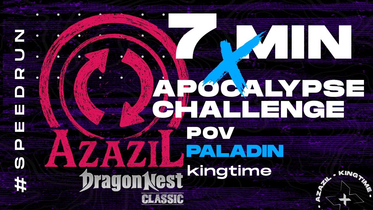 Apoc challenge Speedrun 6 min ? almost | AzaziL Guild | Server Gerraint | POV kingtime