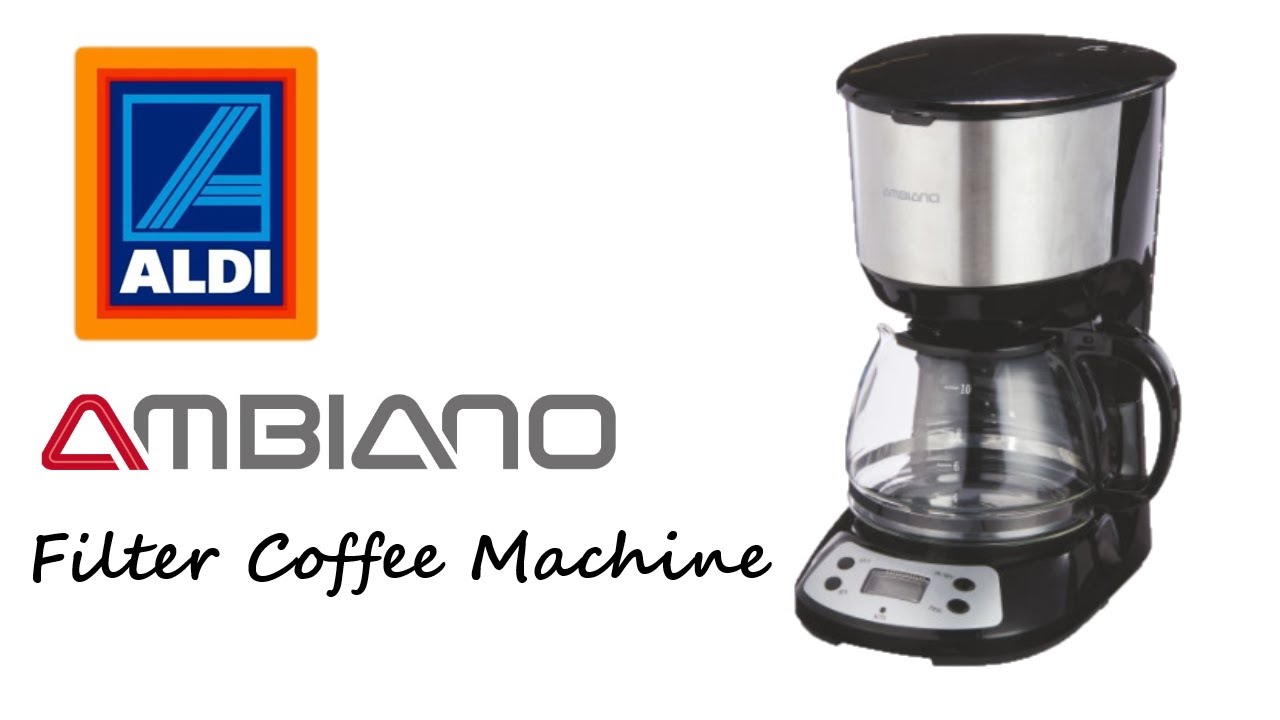 Ambiano Coffee Maker Instructions / Aldi Launches Cheap Rival To