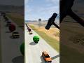 Big toyota &amp; Small Moon Cars vs Gaint Hammer #12 BeamNG.drive