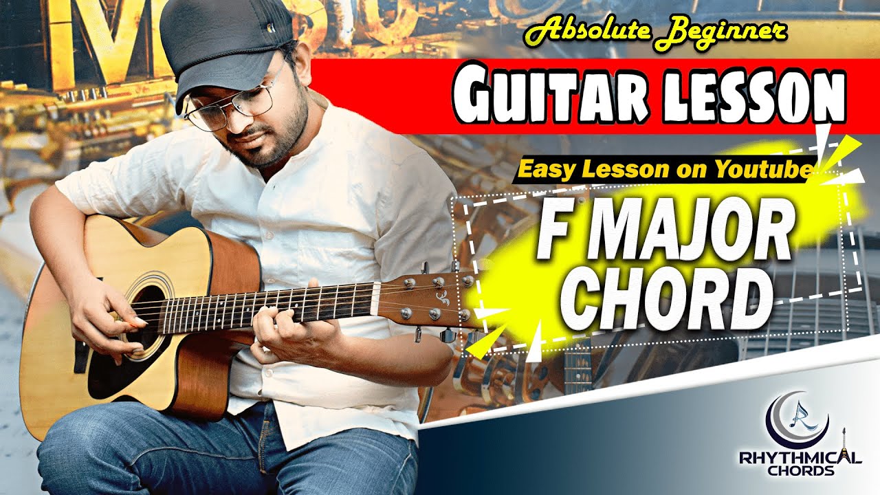 Music | F major Guitar Chords Lesson | Rhythmical Chords | Vikram Sharma | Easy Chords
