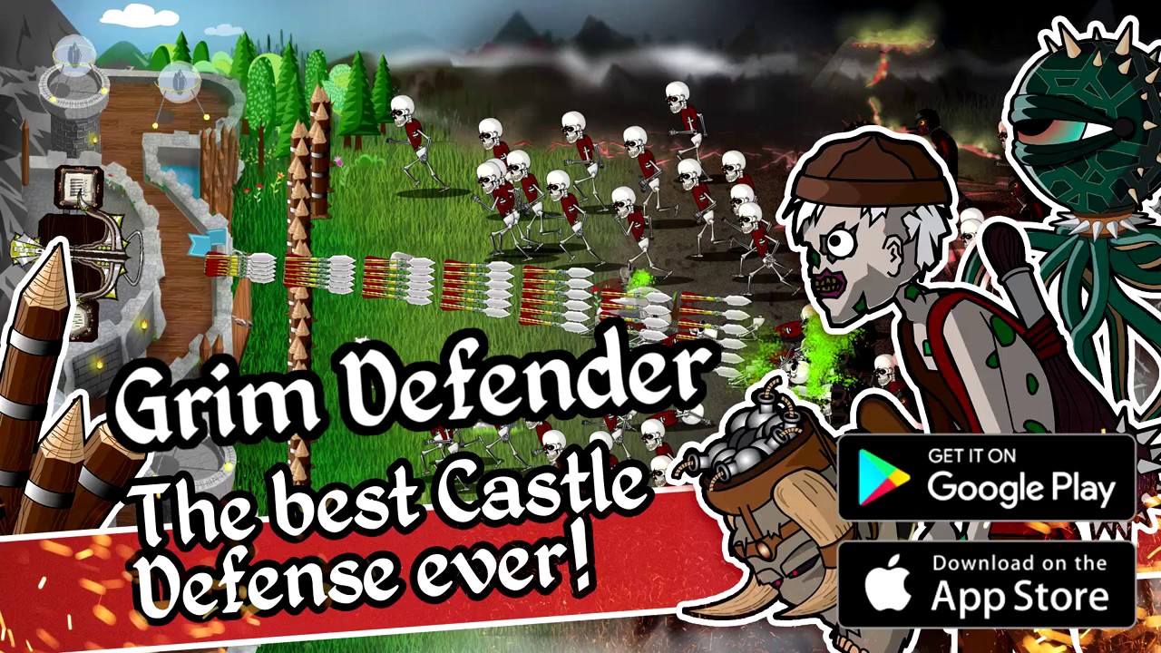 Grim Defender Castle & Tower Defense Peak Video 1 YouTube