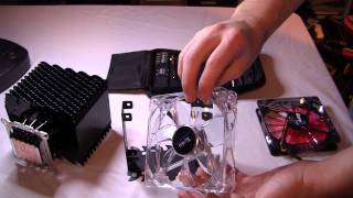 Basic Case Mods: Replace a CPU Heatsink Cooling Fan with a New One (Tuniq 120)