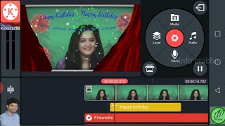How to make whatsapp status in kinemaster software || Info prabhu screenshot 4