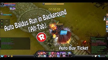 Auto Baldus Run in Background (Alt Tab)