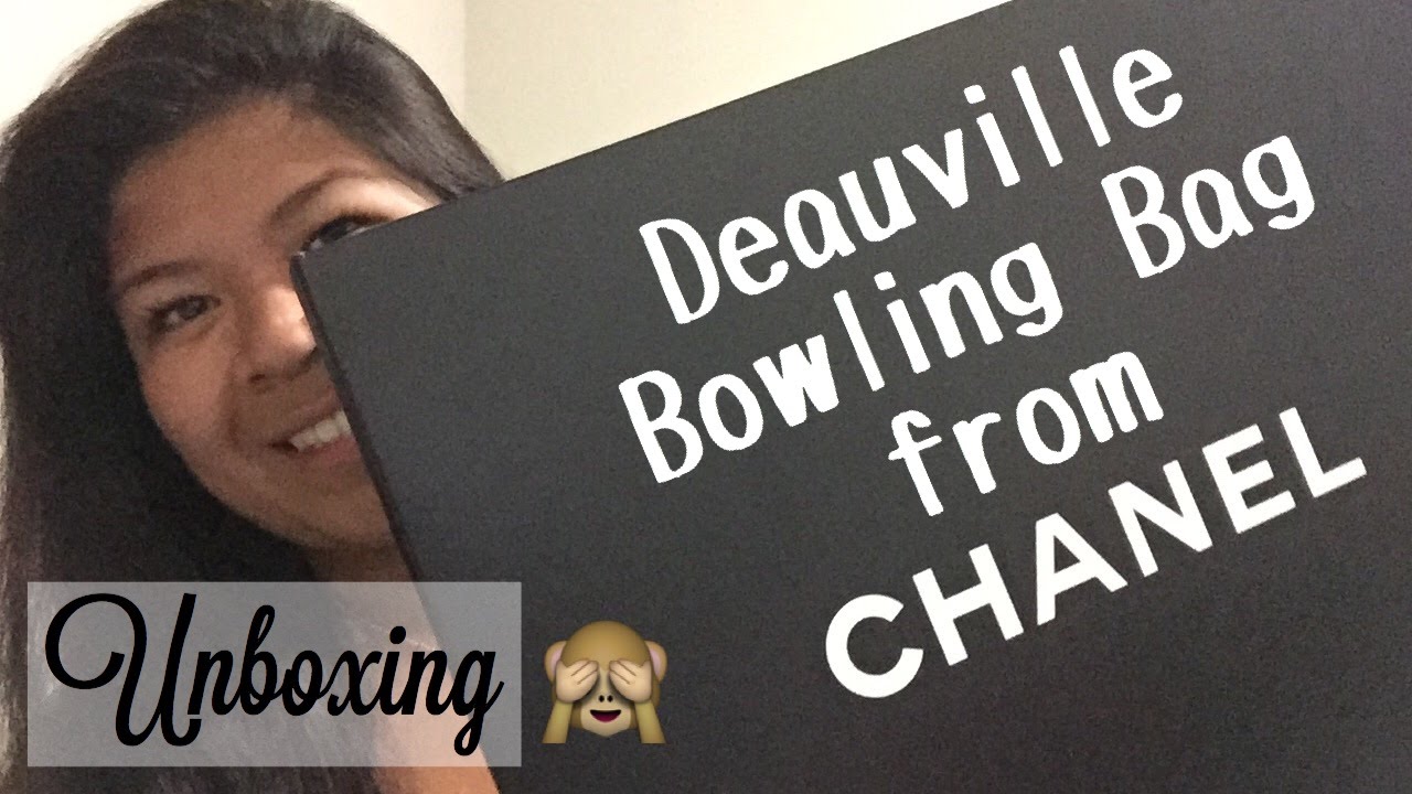 🙈CHANEL Unboxing // Deauville Bowling Bag (my travel bag) 