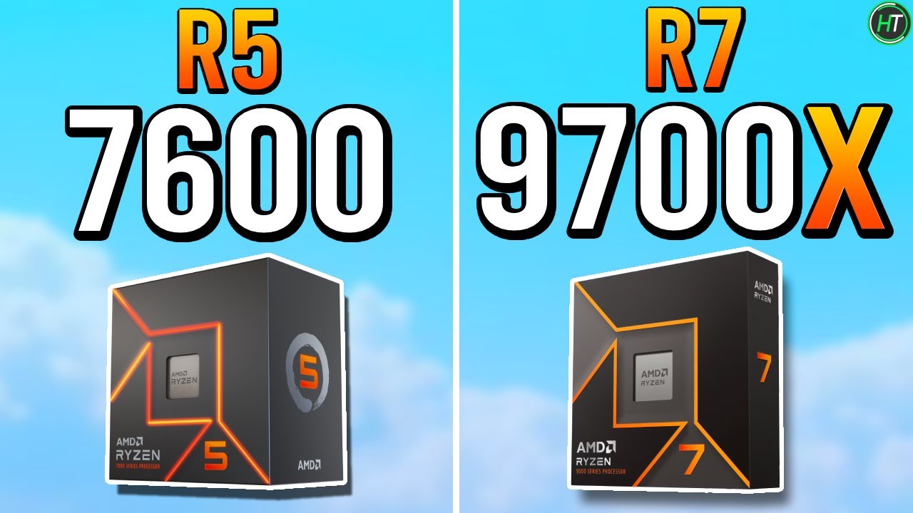 R5 7600 vs R7 9700X - Worth The Upgrade?! - YouTube
