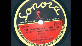 Folke Andersson - När rosorna stå i sitt flor