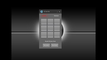 TicTacToe Application Using Java Swing Demo+ Source Code || Deep Guider