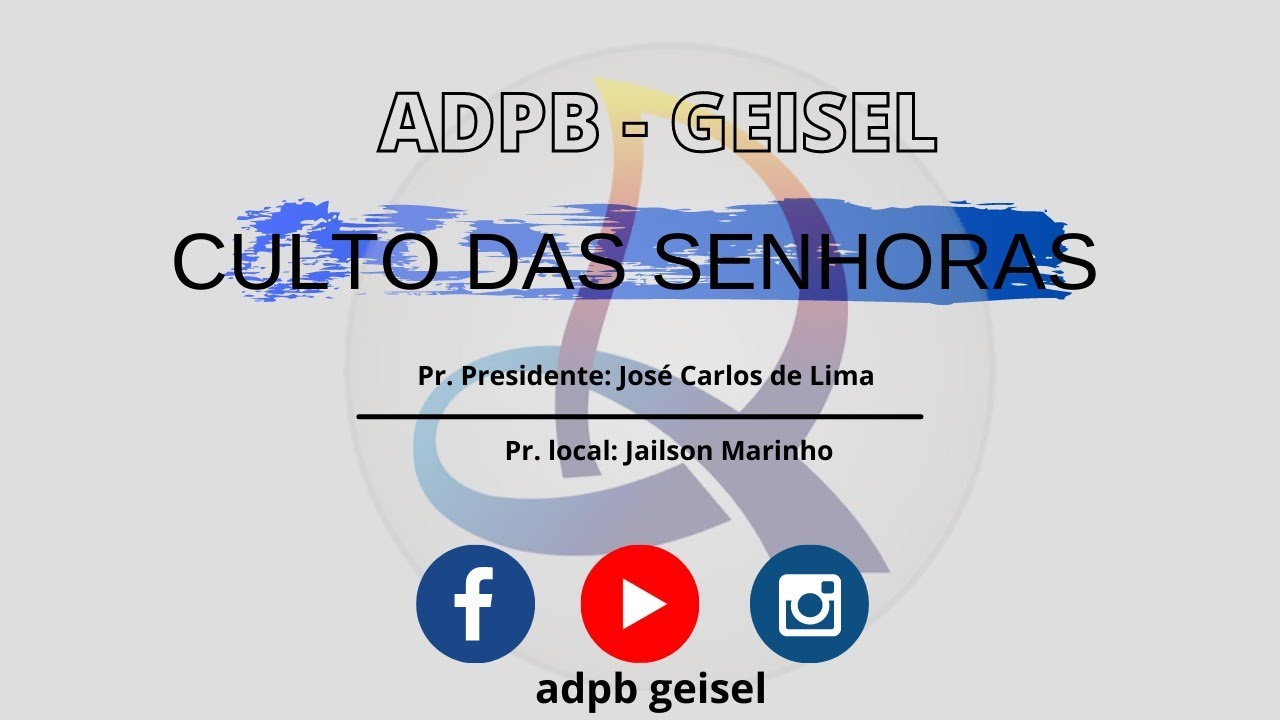 Culto  com as irmãs -  26/02/2026