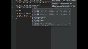 Kotlin - Extension for Nullable Type Example &&  || Programming