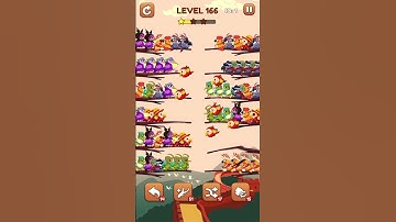 Bird Sort 2: Color Puzzle Level 166 #games #gaming #gameplay