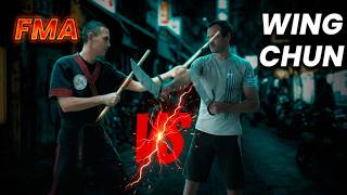 FMA Stick vs Wing Chun Knife