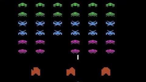 Space Invaders Deluxe (Atari 2600 ROM Hack) - TRAILER