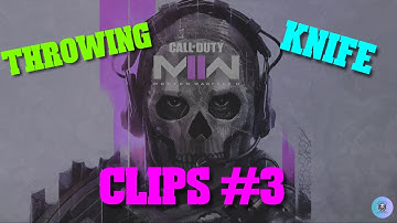 THROWING KNIFE MONTAGE #3 #throwingknife #mwii