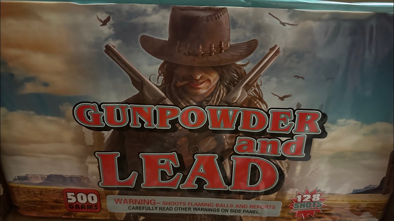 Gunpowder & Lead 128 shot. NEW 2023 1/1 🎇🎆🎇 YouTube