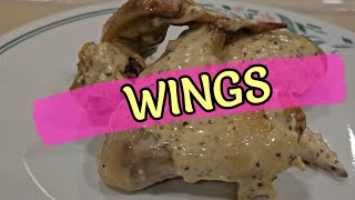 Tasty Garlic Parmesan Chicken Wings in the Ninja Foodi