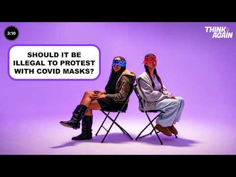 Should it be illegal to protest with covid masks?