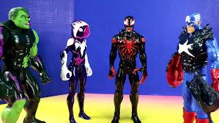 Marvel Spider-Man Maximum Venom An Hero Series Venomized Hulk - Just4Fun290 Original Videos