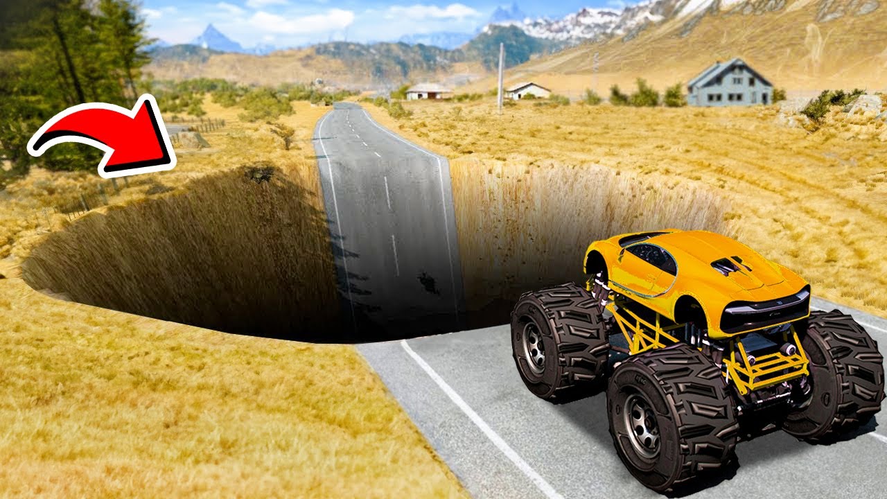 СМОЖЕТ ЛИ ЧИТЕРСКИЙ СПОРТКАР ПРОЕХАТЬ ЯМУ ПОЖИРАТЕЛЬ В ГТА 5! ЭКСПЕРИМЕНТ ОБЗОР МОДА GTA 5 ОНЛАЙН