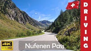 Driving in Switzerland 19: Nufenen Pass (Gletsch  Airolo) 4K 60fps