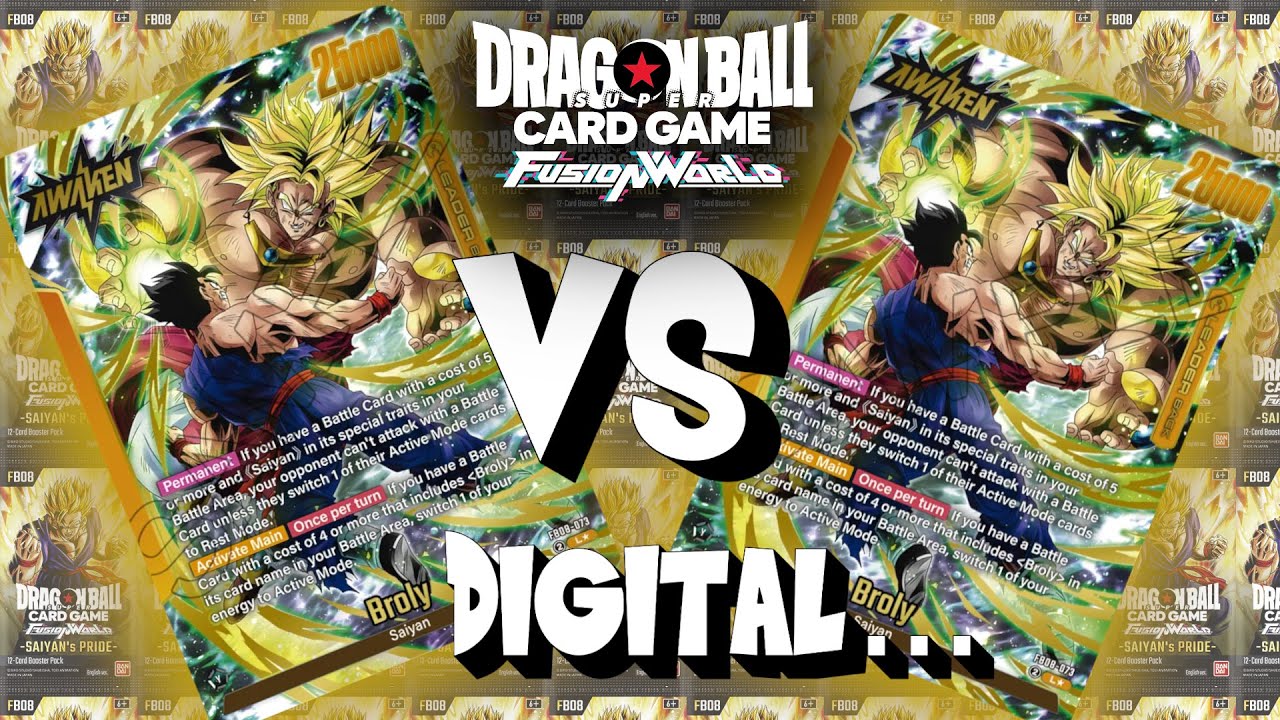 [FB-08] MIRROR | BROLY (YELLOW) vs  BROLY (YELLOW)  | Dragon Ball Super Fusion World Match.