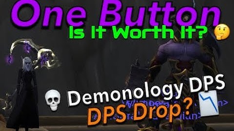 💫 Is the One Button Worth It? 🤔 | Demonology Warlock DPS Test ⚔️ | TWW 11.2