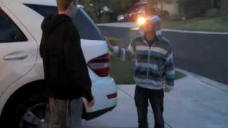 Drunk Guy in Driveway
