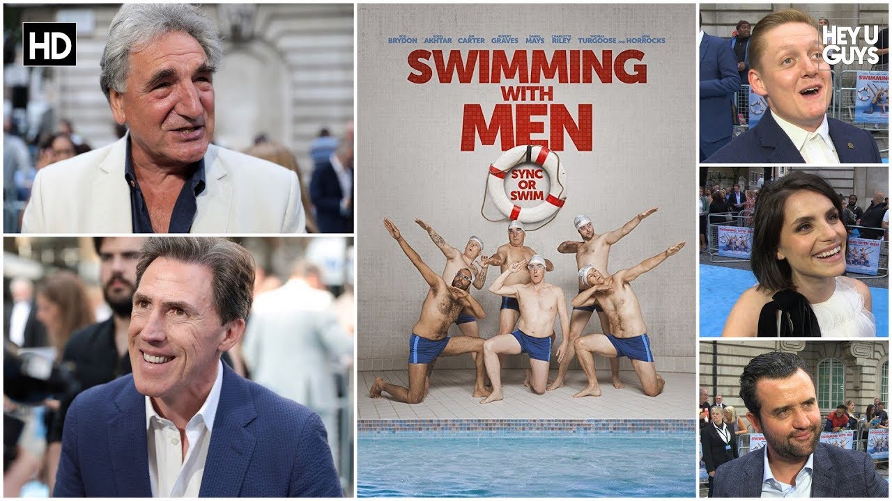 Download Swimming with Men Premiere Interviews - Rob Brydon, Charlotte Riley & more