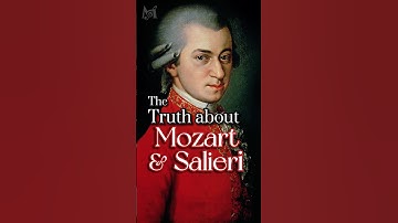 The Truth about Mozart and Salieri #musichistory #mozart #shorts #classicalmusic