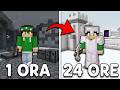 SOPRAVVIVO 24 ORE IN UN BIOMA SOLO BIANCO su MINECRAFT! - EP.5