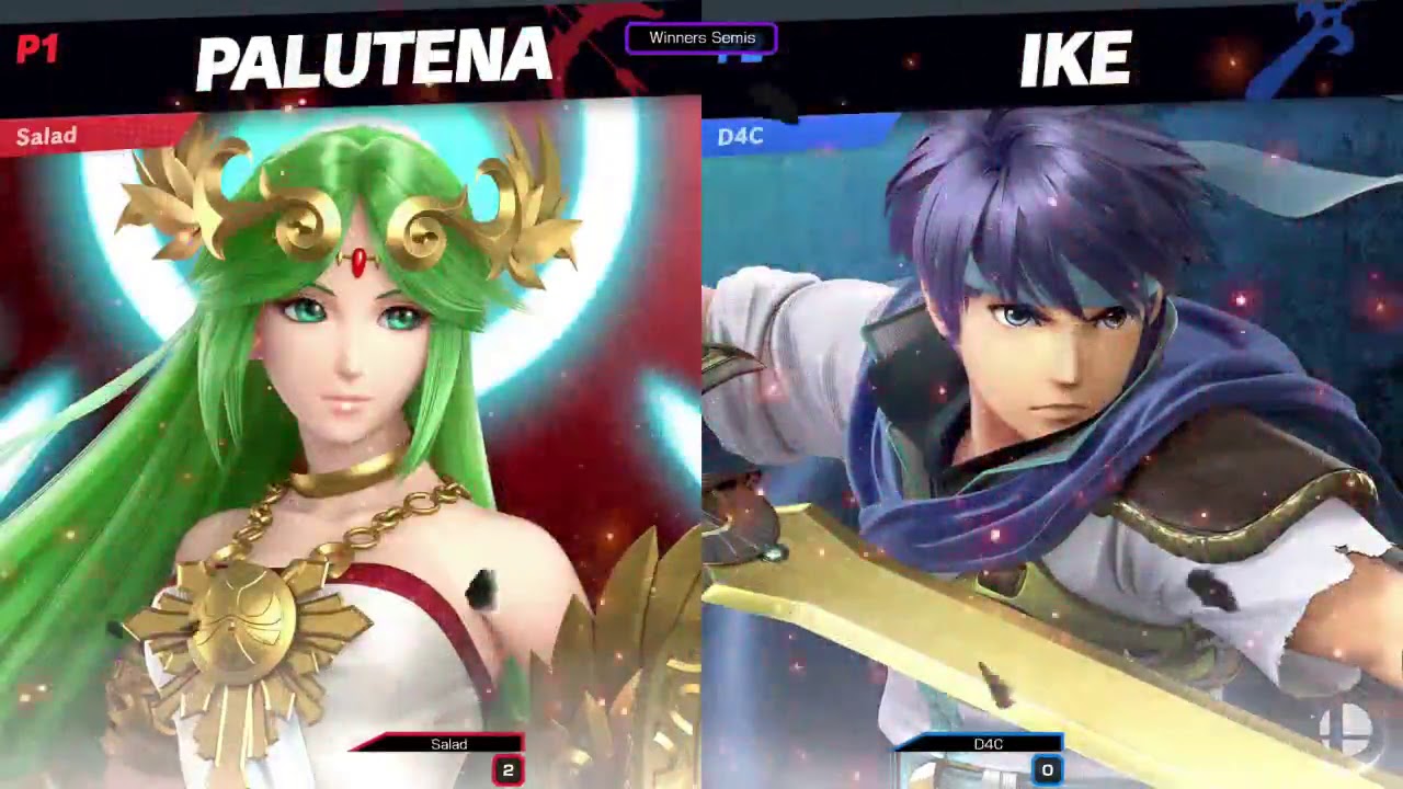 Salad (Palutena, R.O.B.) vs D4C (Simon, Ike) - Paragon 4 Ultimate Singles