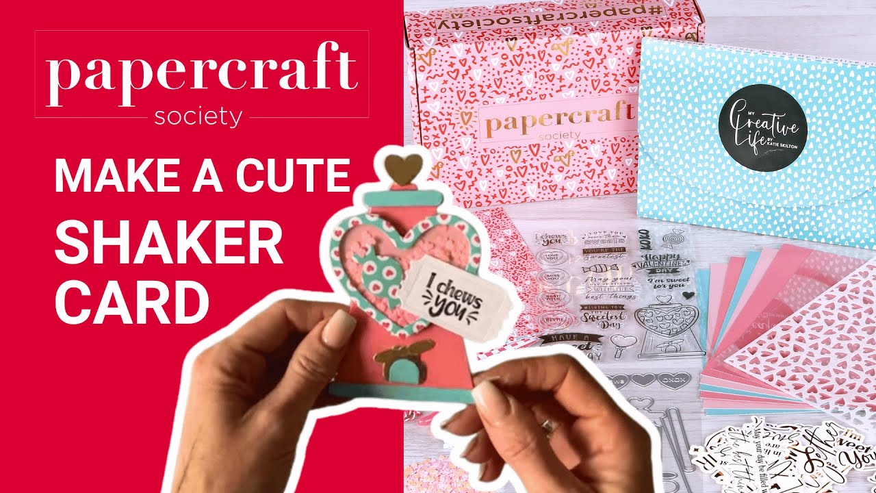 Shaker Card - Papercraft Society NEW BOX Demo with Katie!