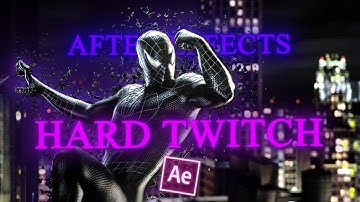 Hard Twitch Shake Tutorial I After Effect