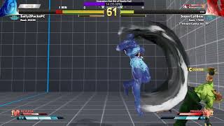 How to completely dominate someone teabagging you in Street Fighter
