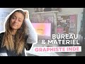 Créer son espace de travail graphiste freelance - Matériel, bureau, outils 🖥️
