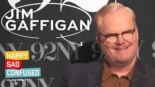 Jim Gaffigan talks stand up career, PETER PAN & WENDY, & more! Happy Sad Confused