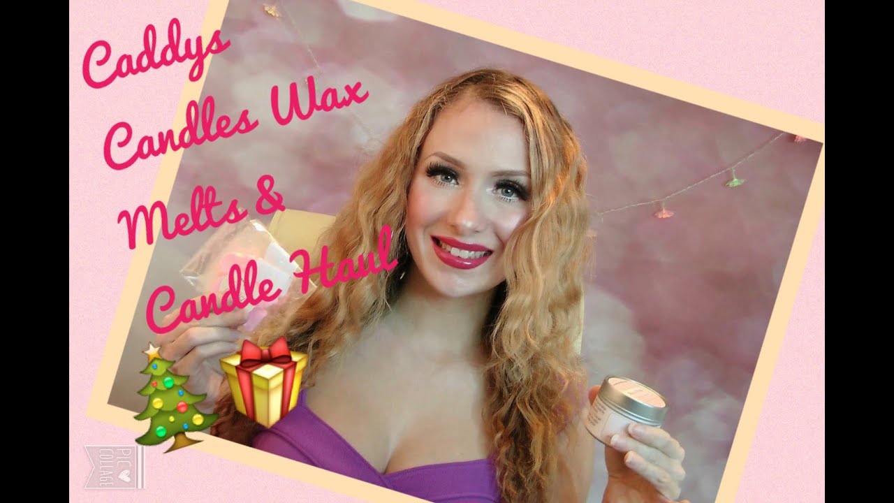 Caddys Candles Scented Candles & Wax Melts Unboxing Haul /  Festive / Christmas Scents / Soy Candles