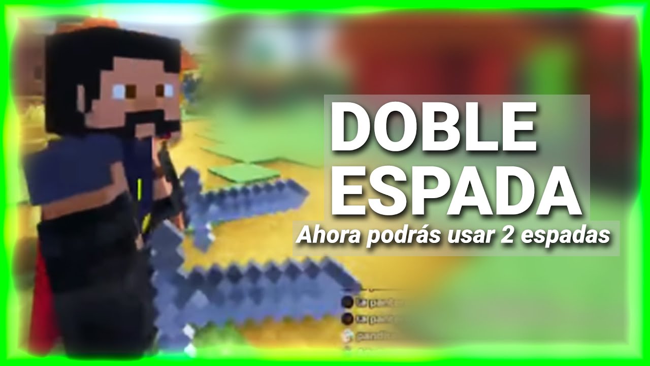 Como Usar Dos Espadas En Minecraft www.youtube.com