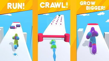 NOOB vs Pro vs HACKER in Blob Runner 3D