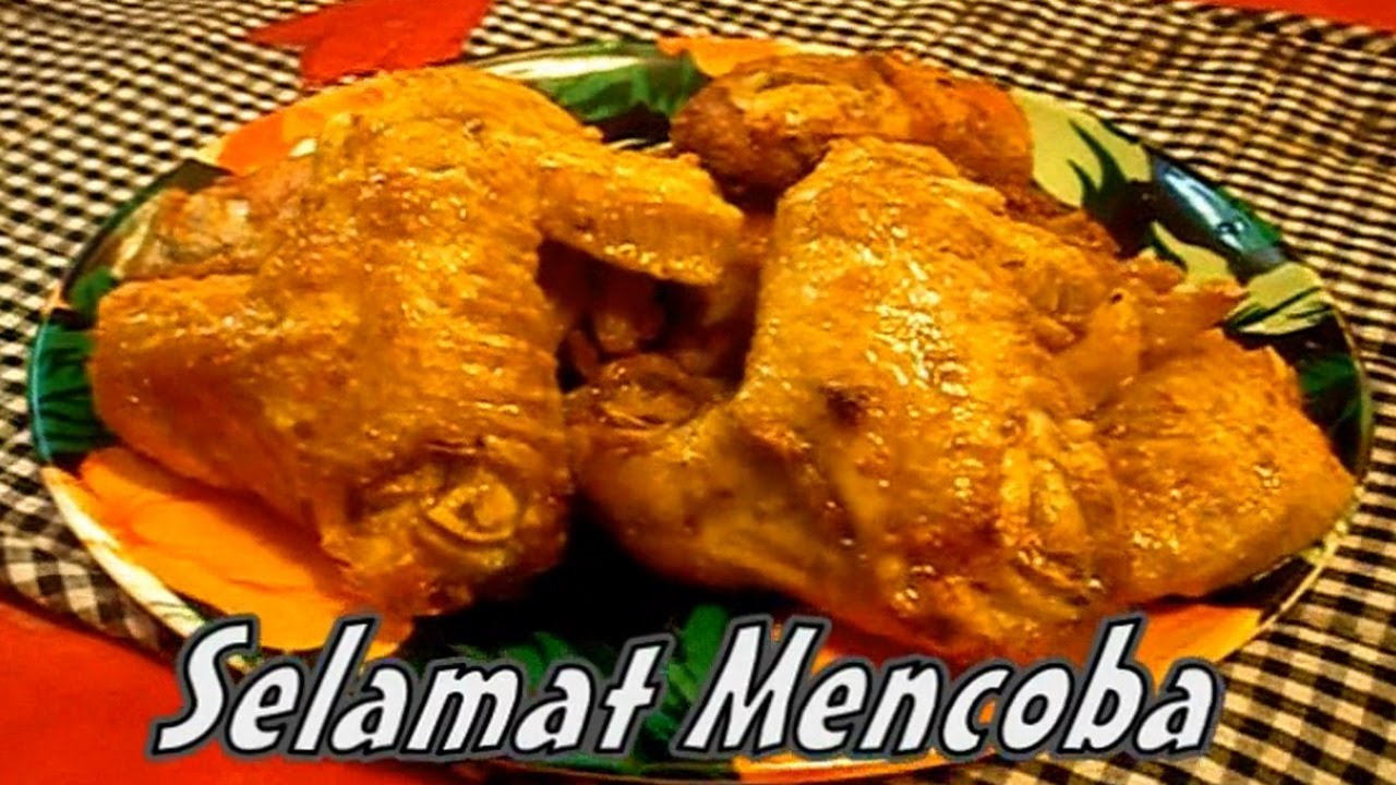  Resep  dan Cara Memasak  Ayam  Goreng  Bumbu  Kuning  YouTube