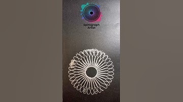 Satisfying Spirograph Art #satisfying #spirograph #asmr #art #pattern #viral #shorts #explore