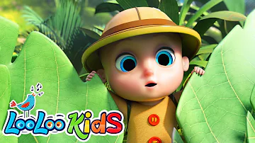 Down in The Jungle +🐕 Bingo 🐶 | Best Kids Songs and Nursery Rhymes - LooLoo Kids