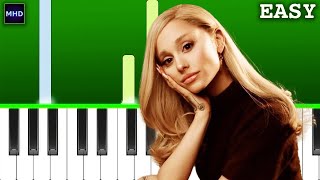 Ariana Grande - we can't be friends (wait for your love) - Piano Tutorial