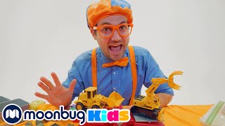 Blippi Aprende Qué Pesa Más - @Blippi Español | Moonbug Kids en Español
